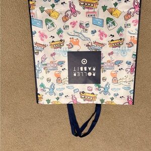 Roller Rabbit Multicolor Illustrated Tote